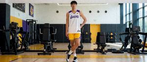 NBA湖人队训练